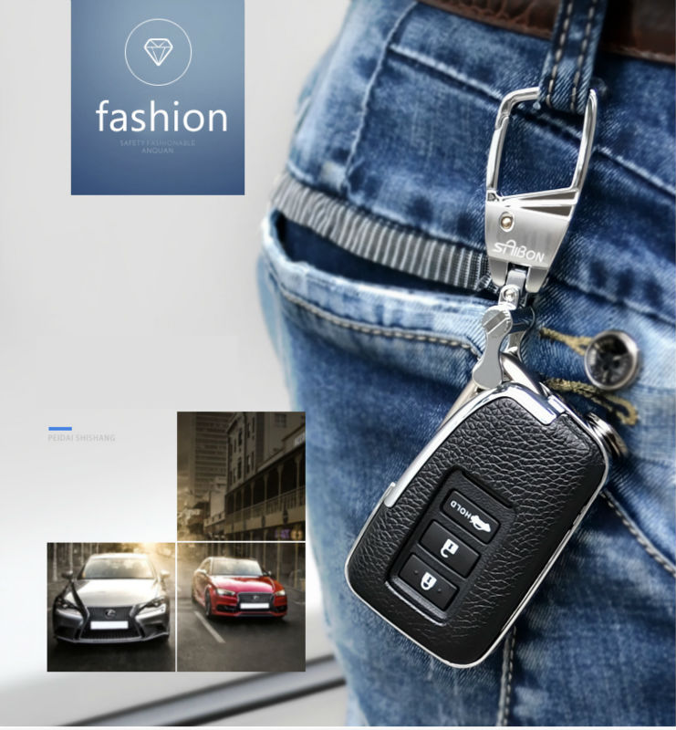 bao da chìa khóa xe lexus thời trang
