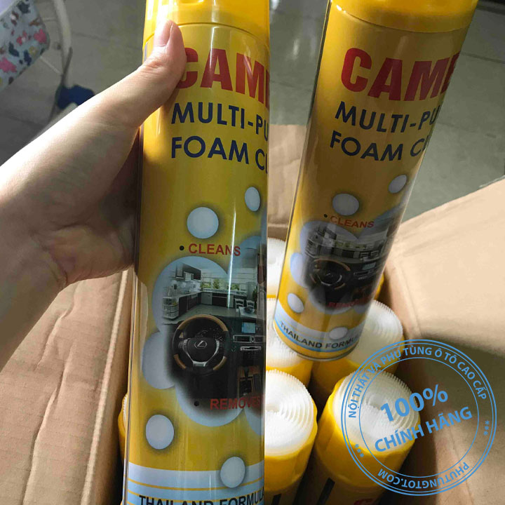 xịt nội thất ô tô camel