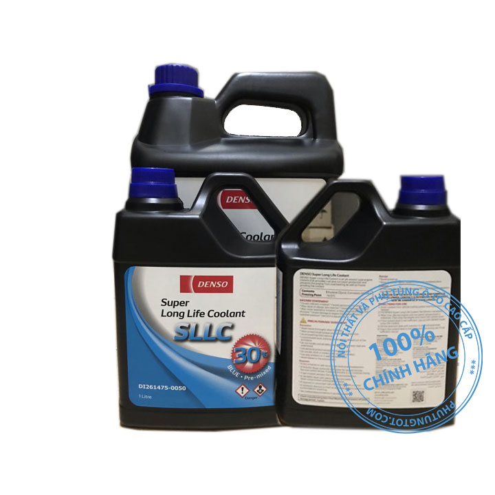 nước làm mát động cơ ô tô xanh denso
