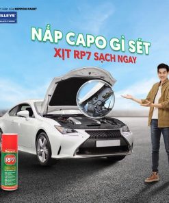 rp7 chính hãng bảo dưỡng capo ô tô