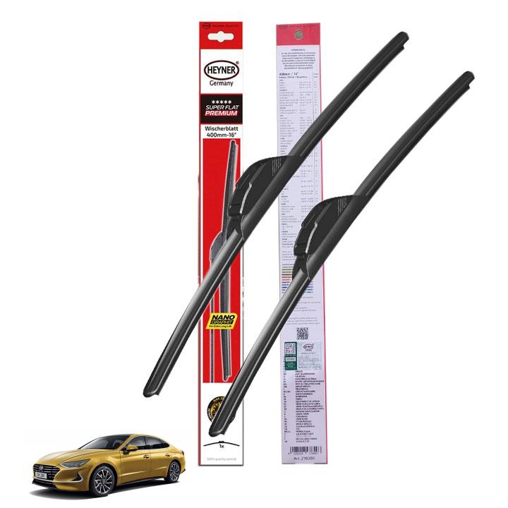 Gạt mưa Hyundai Sonata 2020-2022 Heyner Super Flat Germany chính hãng