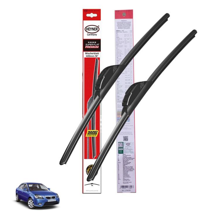 Gạt mưa Kia Rio Sedan 2005-2011 Heyner Super Flat Germany chính hãng