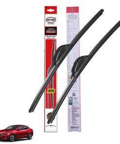 Gạt mưa Mazda 2 Sedan 2015-2021 Heyner Super Flat Germany chính hãng
