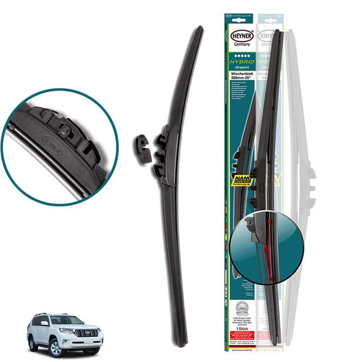 Gạt mưa Toyota Land Cruiser Prado 2009-2022 Heyner Hybrid Nano Germany chính hãng