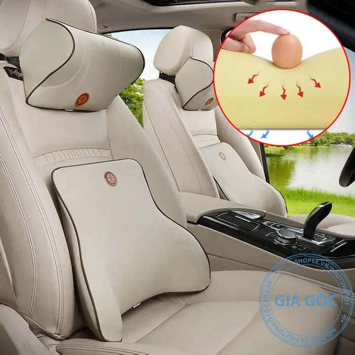 gối-tựa-đầu-và-tựa-lưng-ô-tô-bọc-da-cao-cấp-1