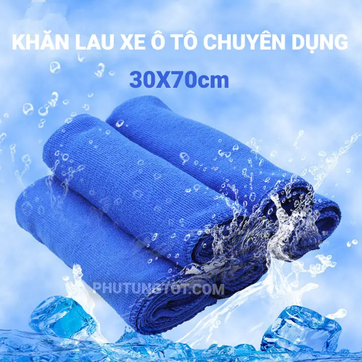 khăn lau xe ô tô chuyên dụng
